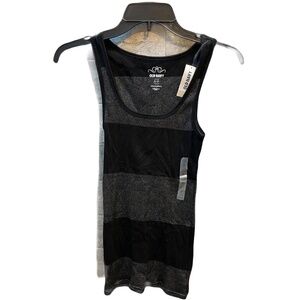 ❤️ OLD NAVY STRIPED METALLIC TANK TOP SIZE SMALL NEW